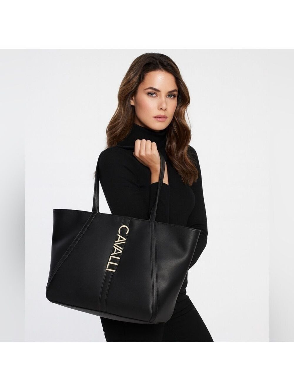 Roberto Cavalli Class Sandra Shopper tote bag